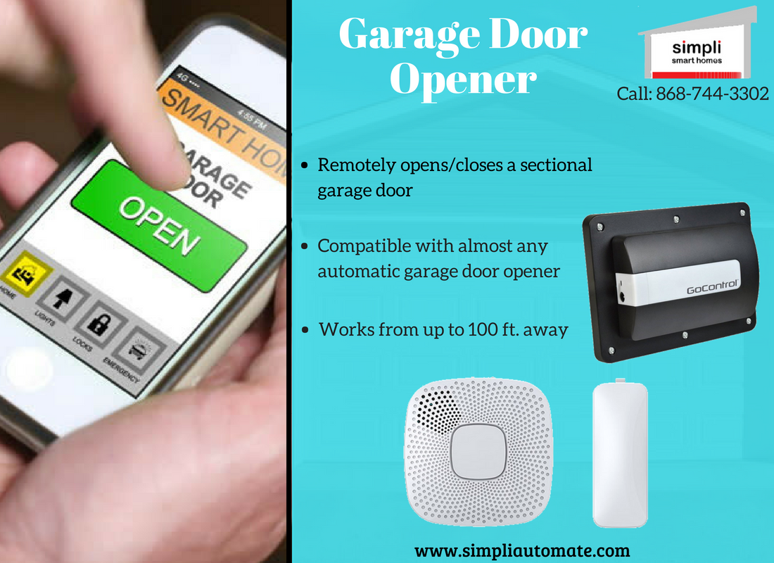 Simplismarthom1's tweet photo. Garage Door Openers can add tons of benefits and convenience to one's life.
Visit us at: https://t.co/eapPLeKuO2
Call: 8687443302 
#smarthome #homeautomation #garagedooropener #tech #techsavvy #gadgets #sensor #doorsensor #garagedooropeners #ioT #InternetofThings #Garage #28June https://t.co/qBZCq1ID3w