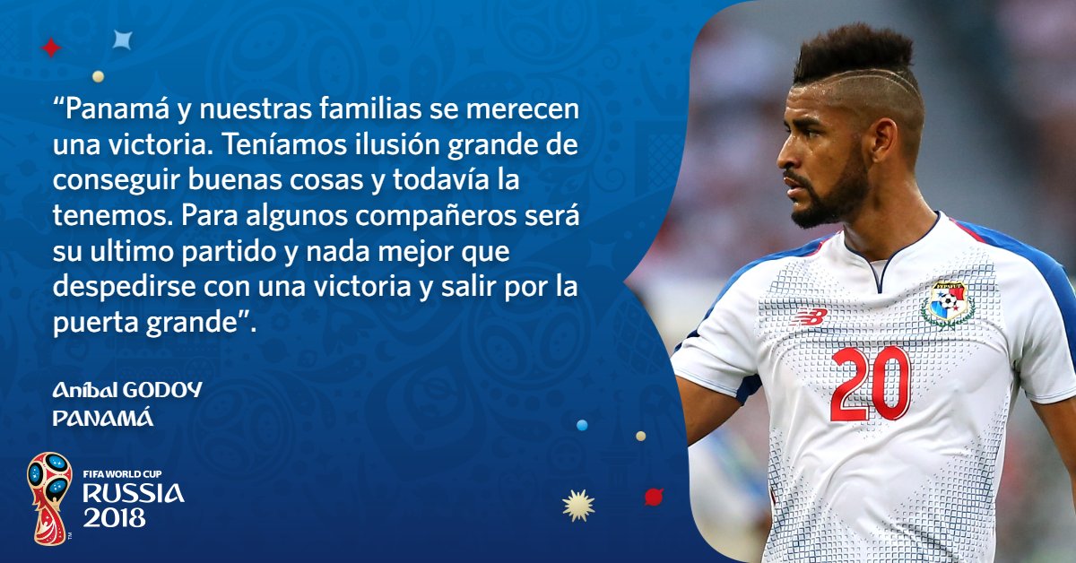 🗣️ Aníbal Godoy 

#PAN #PANTUN #Rusia2018