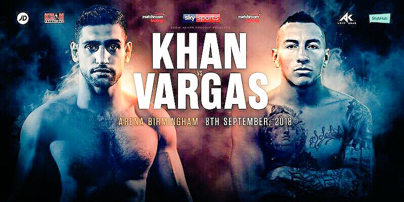 amirkingkhan's tweet photo. @amirkingkhan returns to headline @ArenaBirmingham September 8th vs Sammy Vargas live on @SkySportsBoxing 🇬🇧💥 https://t.co/5Xh2vSUKvv