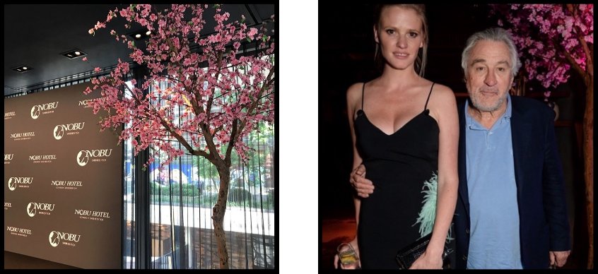 Supazaar's tweet image. You lookin' at me? Actually, no Mr De Niro. It's the rather beautiful Pink Blossom behind you that caught our eye! Starring at the exclusive Nobu Shoreditch Hotel launch, available to hire for your event. 😉 ow.ly/MQSk30kHORq