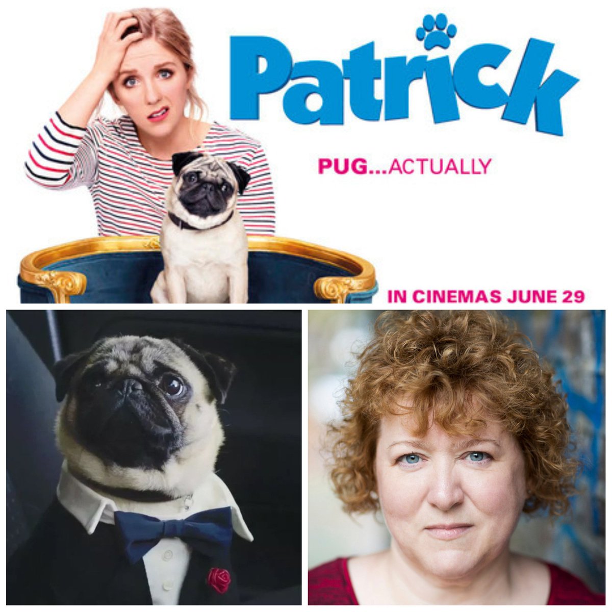 TeamBraidman's tweet photo. Disney's new canine caper #Patrick hits UK cinemas today. Look out for our brilliant ROSIE EDE @rosie_ede in the pet shop! #APugsLife https://t.co/IvmlhxZjUe