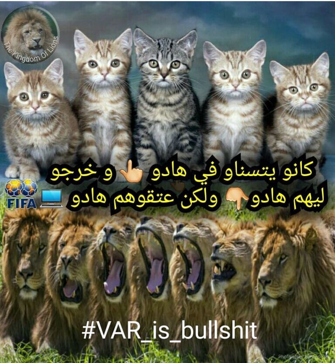 HoudaLalaoui's tweet photo. #VARisBullshit https://t.co/tX7mNsitEw
