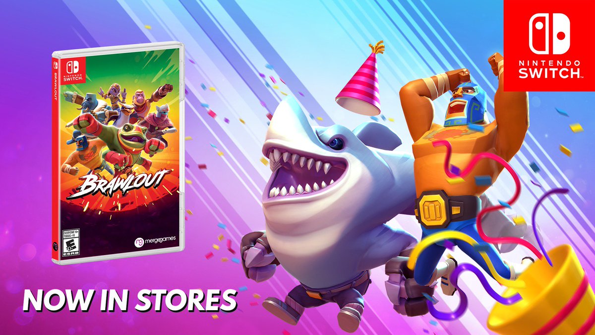 brawlout's tweet photo. Get Physical! Brawlout #NintendoSwitch is now available in Stores everywhere!
🎮GameStop: https://t.co/ieWtcnl40b
🇺🇸Amazon US: https://t.co/fiyu0QLKFh
🇬🇧Amazon UK: https://t.co/ukbHfRYUBM
🇩🇪Amazon DE: https://t.co/F0JuCDBCxB https://t.co/DOvzWO0l7d