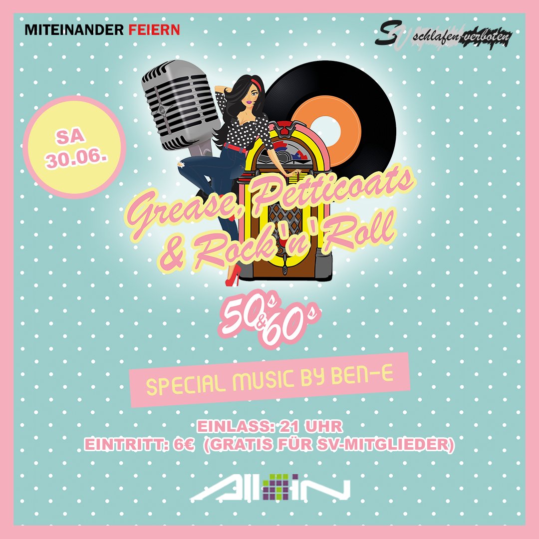 BenminusE's tweet photo. An diesem Wochenende ist es soweit! @SVerboten goes 50ies and 60ies: https://t.co/G4nayomG98 https://t.co/kIT59CobAE