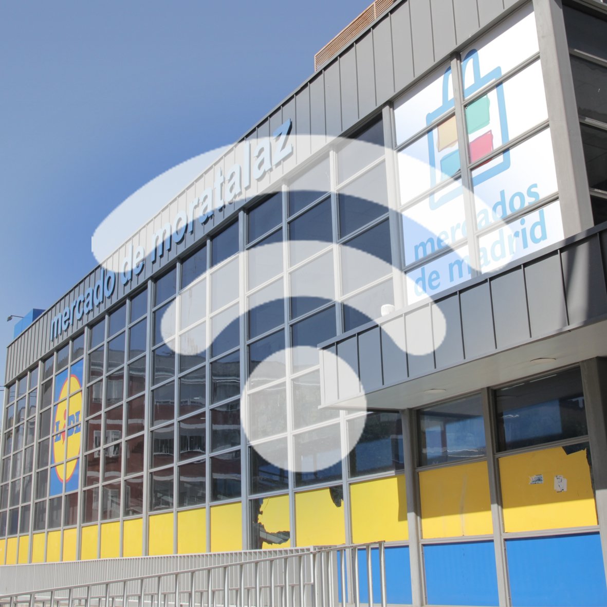 ¡Ya disponemos de Red Wifi gratuita! 👏 Será de gran utilidad para conectar a los comerciantes con nuestros clientes, contribuyendo a la dinamización y labor comercial. Esta iniciativa sigue la línea de incorporar las nuevas tecnologías a nuestro mercado ✌. #MercadoMoratalaz 👌