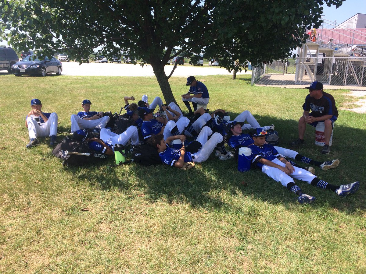 KC Sluggers Andrews - pregame this morning
