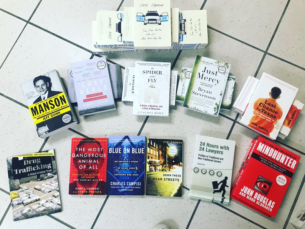 My book order from <a href="/MerrittBooks/">Merritt Bookstore</a> just came in! If any #AHSCRIMLAW students (past &amp; future) want to borrow one for the summer, let me know and I can leave it in the AHS main office for you. <a href="/AHSHouseof2018/">AHS House of 2018</a> @AHSHouseof2019