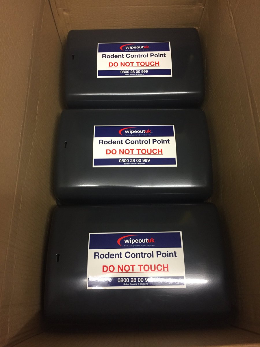 A busy hour or so making up these External Control points for a new site set up next week.  Re using some existing units and adding additional 30 to ensure site is covered externally. #pestcntrol #Blackpool #Preston #Kirkham #Manchester #Bolton #Wasps #Rats