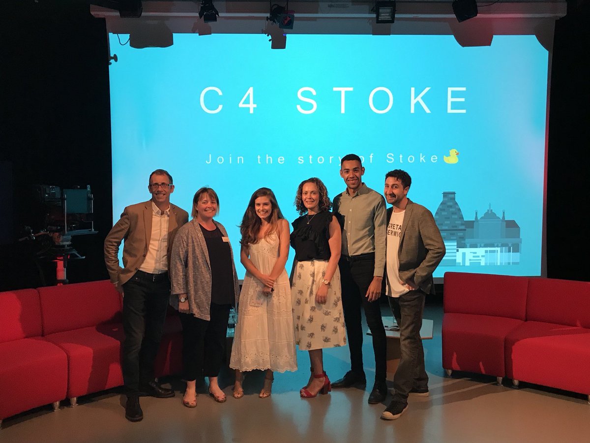 So this was where the #C4Stoke magic happened this morning - so proud of our pitch team @RachelShenton @Pete_Rudge @sarahtudor12 @JerahlHall @danielgwaterman @SCCI_Sara @SpatialityJones @katiemayshan @dsfrost @David_Sidaway1 who totally smashed it #weareStoke