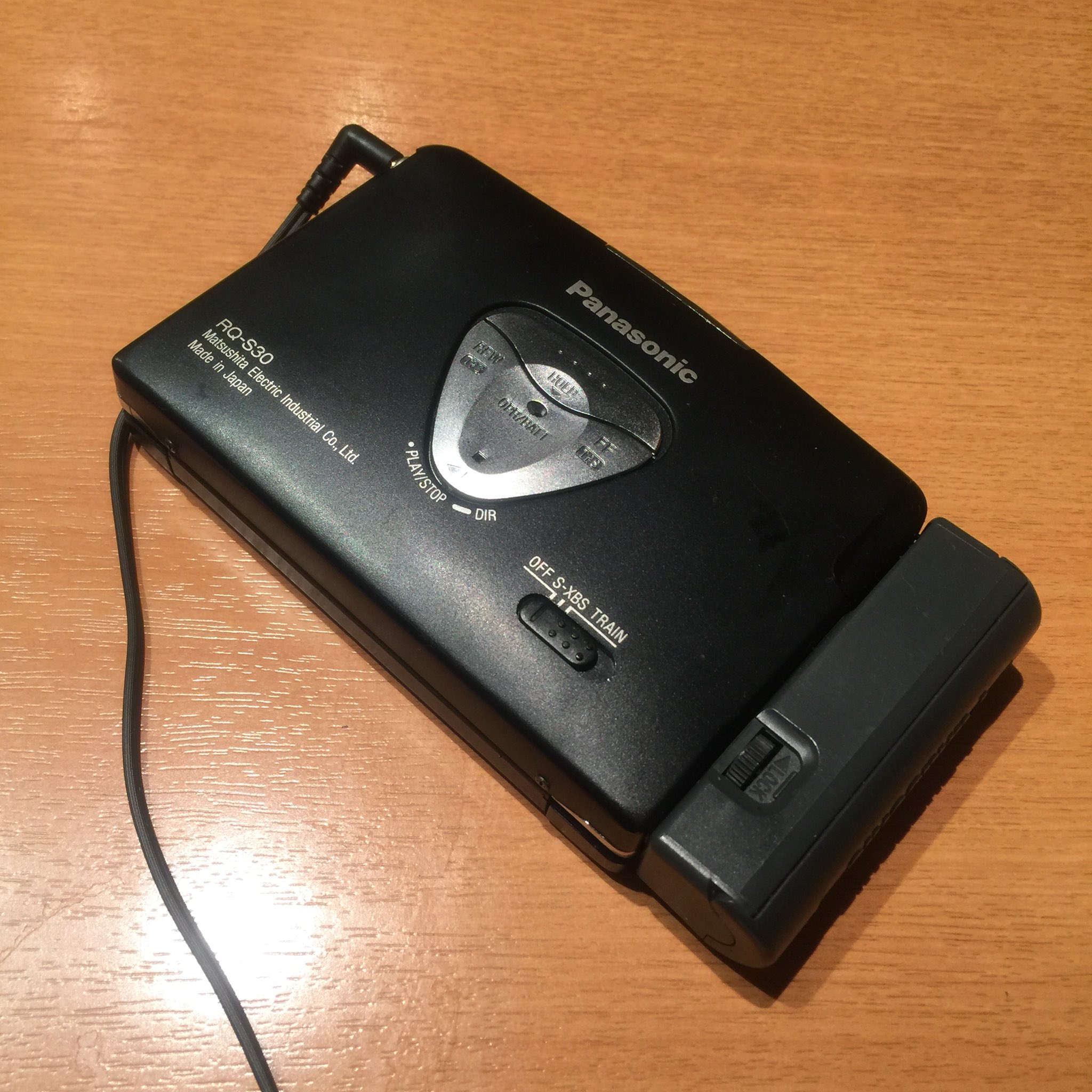 Panasonic RQ-S30カセットプレーヤー(新品) Panasonic RQ-S30 ▷ Walkman.land
