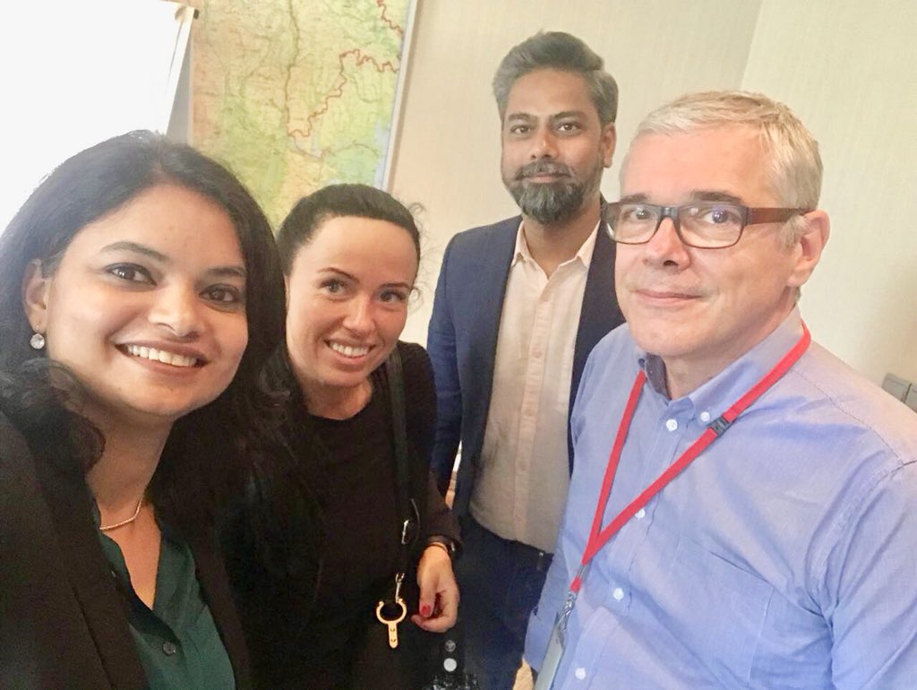 Productive #SGGSC Business Development discussion in BRD with Francois Aldeguer