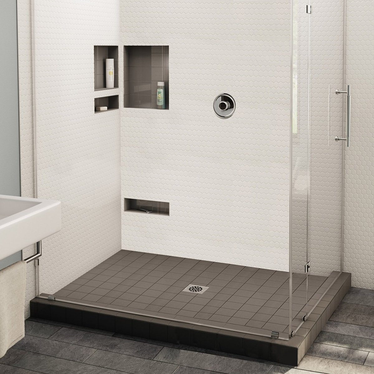 TileRedi's tweet photo. Who doesn’t love plenty of free space in the #shower? Let’s take a moment to appreciate how gorgeous this design is.
#ShowerDoors #DoubleShower #TileRedi https://t.co/0dyfgNxLIk