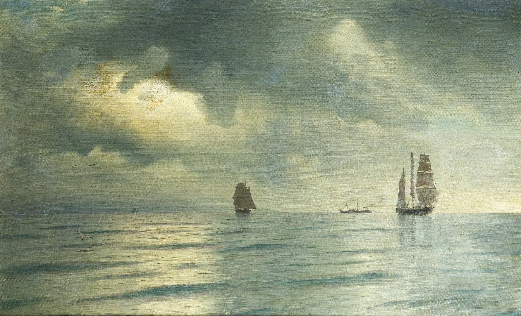 Лев лагорио море