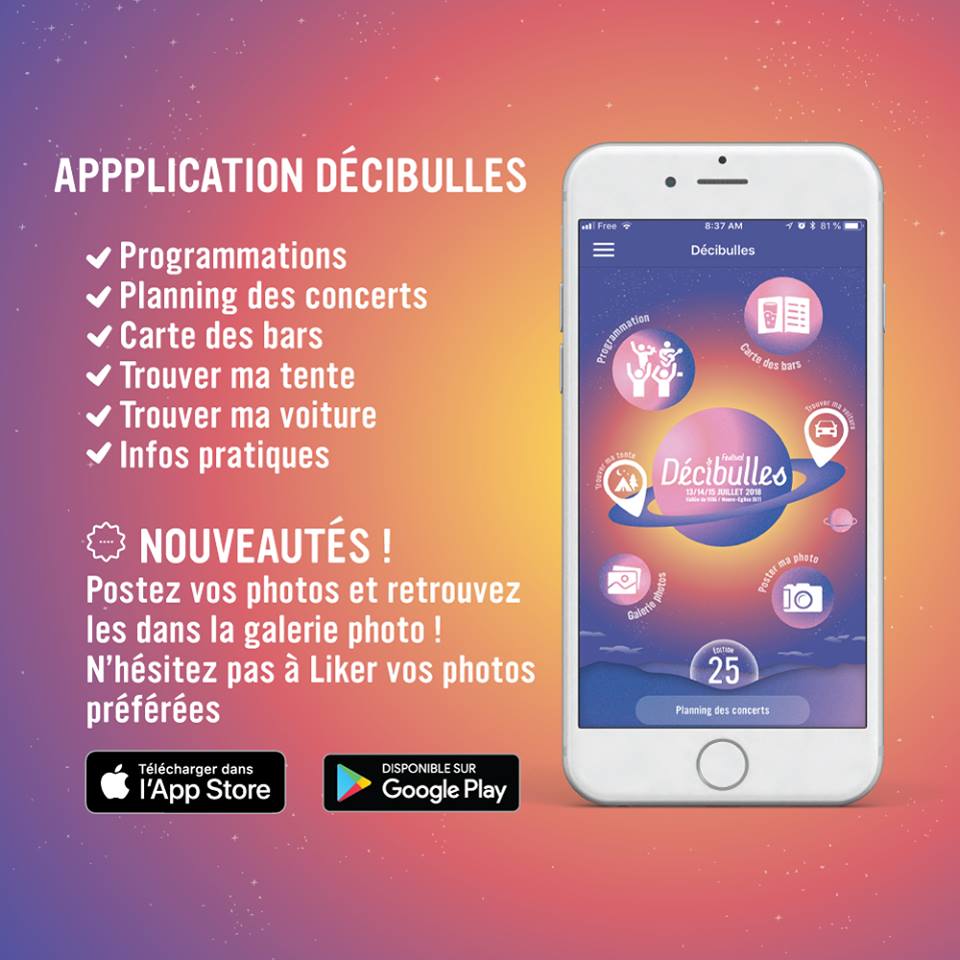 ChloroMobile's tweet photo. #Concours Derniers jours pour tenter de remporter les Pass 3 jours du #Festival @decibulles , c'est par ici 👉https://t.co/c01CZDDpk1 https://t.co/NxVINXREH9