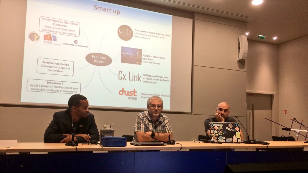 communaute_cimi's tweet image. #miditech @HANDHackers - @b_dsn focus sur la #smartup de la BA105
