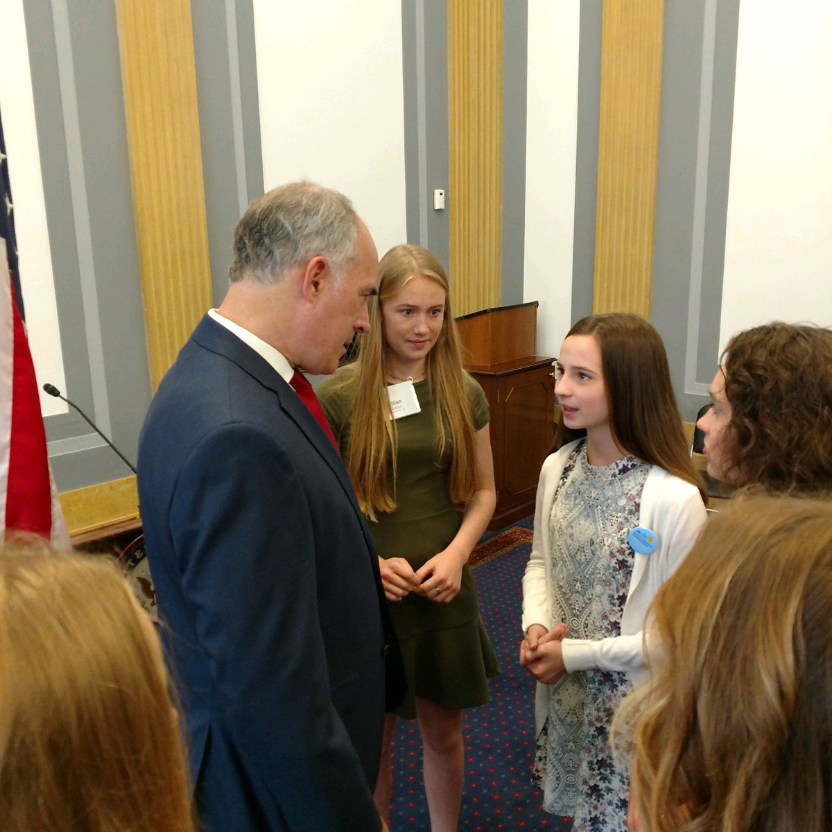katblack1818's tweet photo. Thank you so much to @SenBobCasey for meeting with us today! Teen Advocacy is off to a great start @CF_Foundation!! #CFadvocacy @CFF_DelValley https://t.co/JDlu4UZzjz