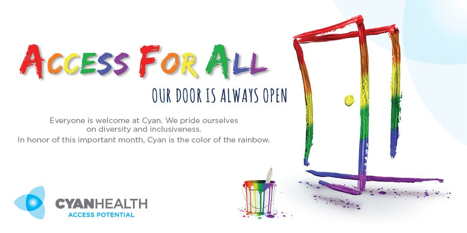 CyanHealth's tweet photo. #accessforall #pride #marketaccess #cyanhealth https://t.co/GtRA497w4q