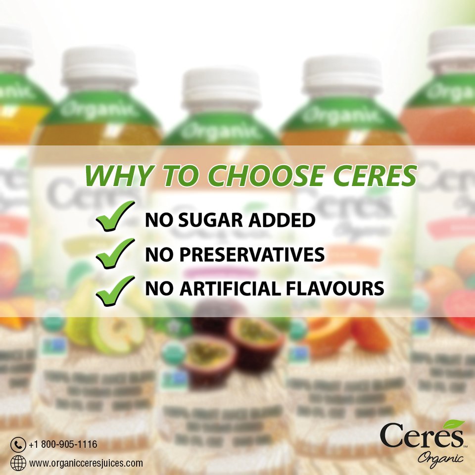 Ceres Organic Juices tweet media