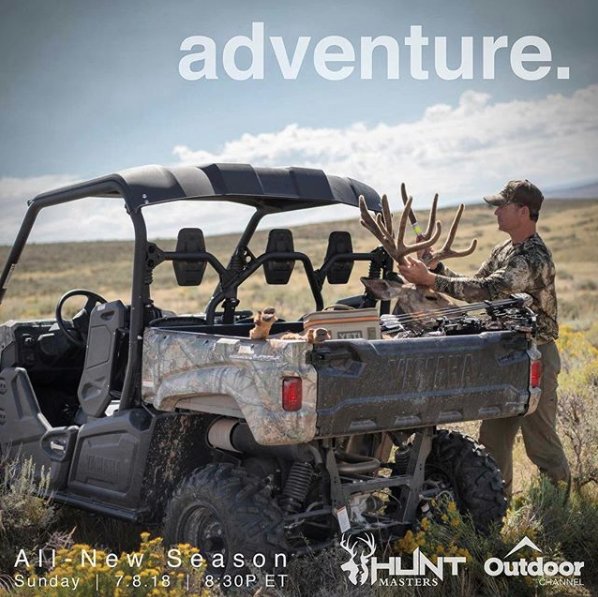 We're so excited for an all-new season of #HuntMasters. Mark your calendars, people! The adventure begins July 8th.

#outdoorchannel #hunting #dnzmounts #scopemounts #madeintheusa @GreggRitz