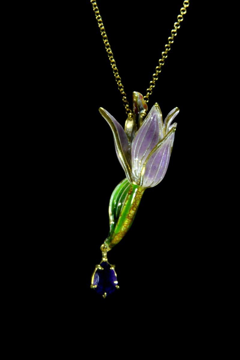 New Collection Polish Orchid
#redhelleborine #jewellery #enameljewellery #polishorchid #bondarowski #goldplated #silverenamel #bondarowskijewellery