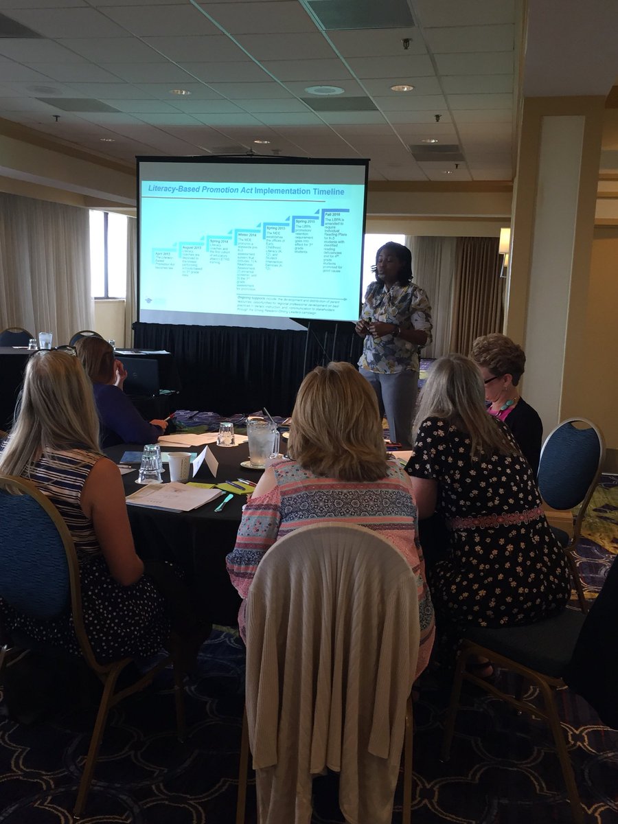 ShanGoff3's tweet image. Kymyona Burk MS State Literacy Dir sharing MS literacy story @MissDeptEd #ExcelinEd