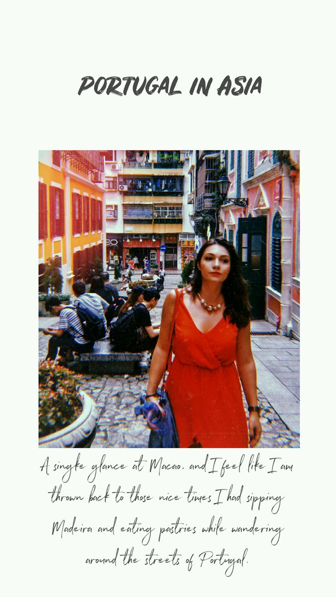 A single glance at Macao and I feel like I am thrown back to those nice times I had sipping Madeira and eating pastries while wandering around the streets of Portugal. #macau #china #globetrotter