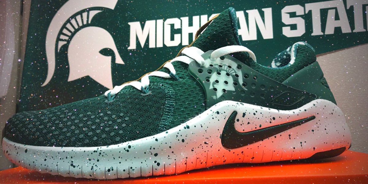 nike free tr8 michigan state