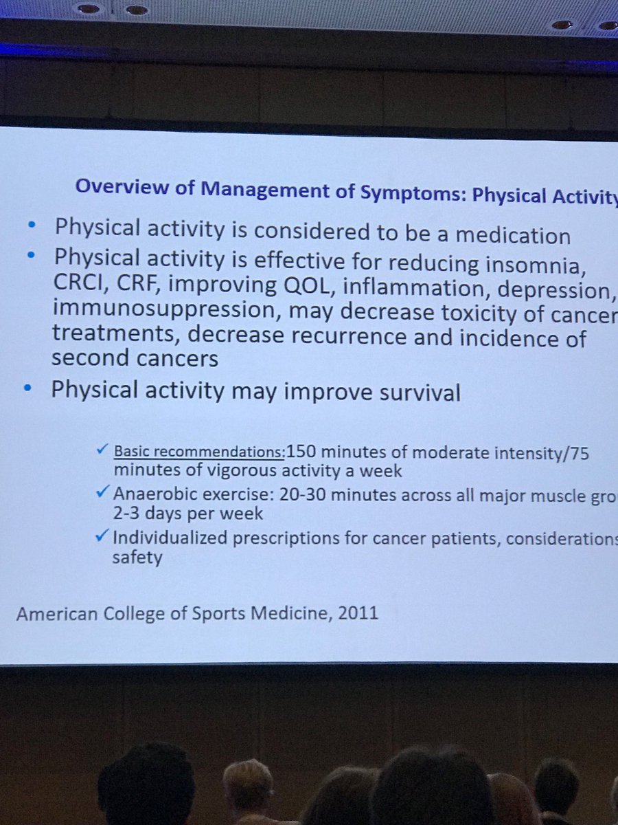 #mascc <a href="/uhsft/">University Hospital Southampton 💙</a>. We need to prescribe activity