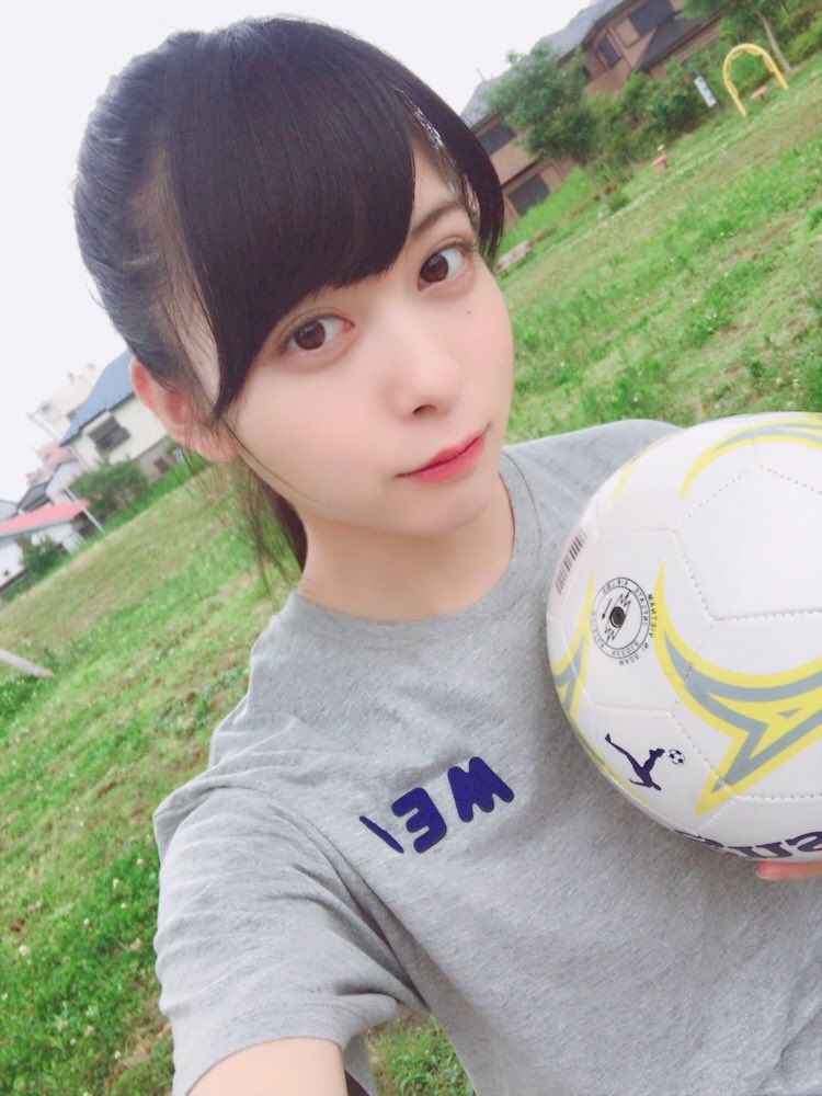 羽島めい ぷひぃーハーフタイムということでー そろそろサッカーやりたいっす 神宿