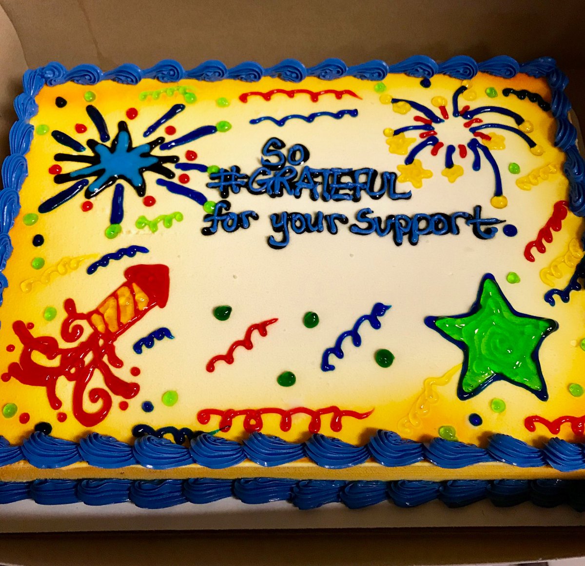 Thank you ⁦<a href="/SueLawton2010/">Sue Lawton</a>⁩ and ⁦@StanCameron⁩ from the PDSB Planning team for this cold, delicious treat!! #trusteeswhocare