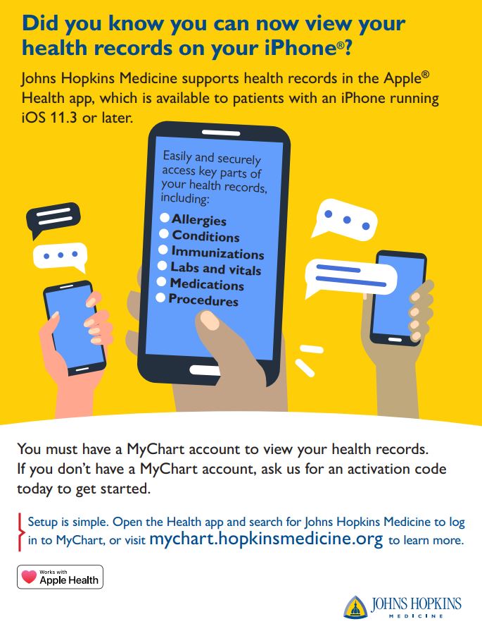 Johns Hopkins Hospital My Chart