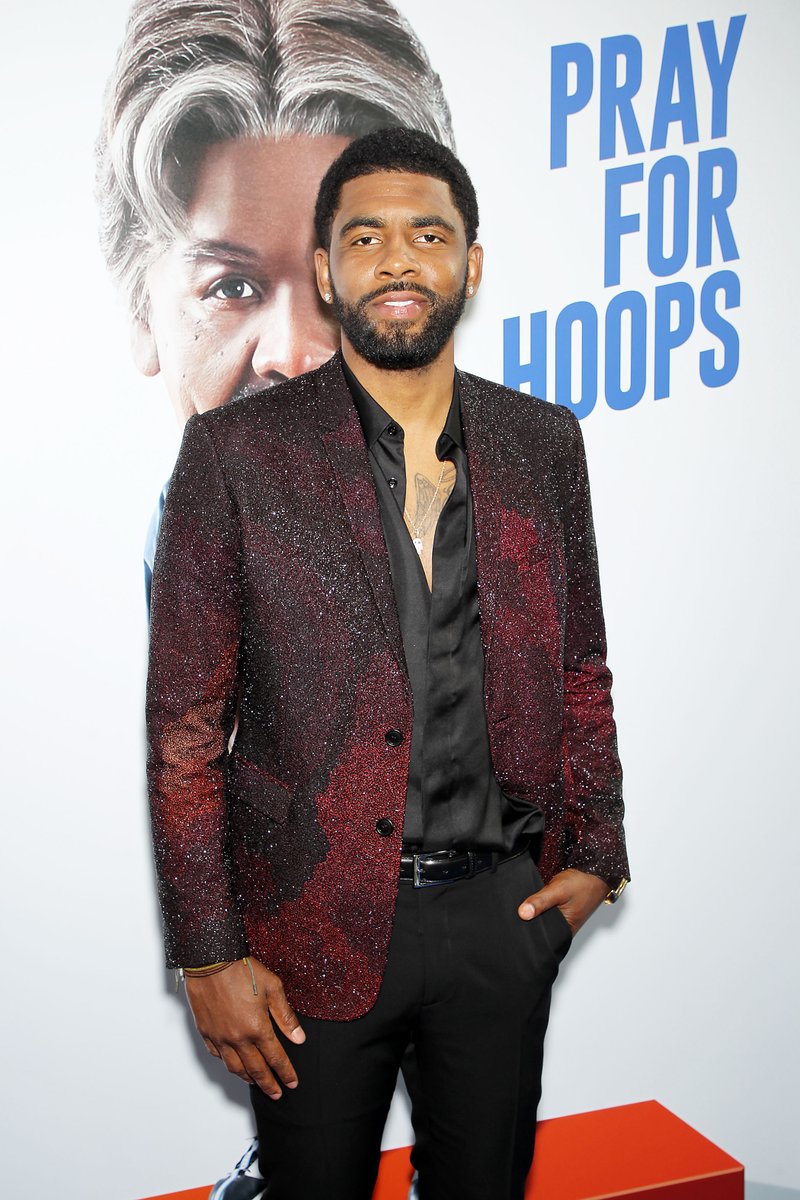 kyrie irving red carpet