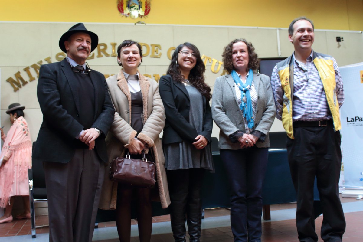 CCELAPAZ's tweet photo. Hoy se lanzó la 3ª Bienal de Arte Sonoro #SONANDES que se desarrollará del 3 al 27 de julio en la ciudad de La Paz. El @CCELAPAZ y el #MedialabCCELP apoya, una vez más, este proyecto artístico que propone nuevas relaciones entre el arte sonoro y la población paceña https://t.co/bofi5P9pVV