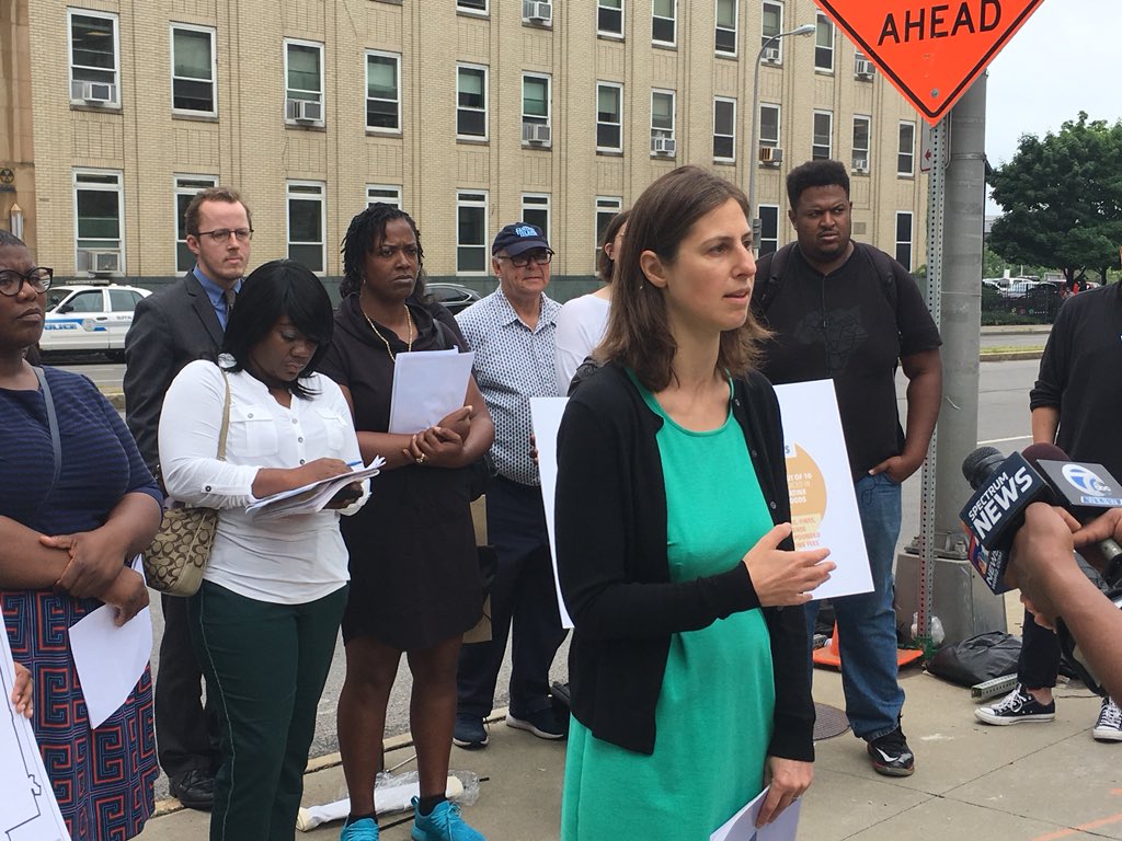 theCCR's tweet photo. LIVE FROM BUFFALO: Claudia Wilner from @NCLEJustice: The Buffalo check point system has targeted People of Color through suspicionless stops and searches
#BuffalovsPoC TUNE IN: https://t.co/QI9v9RMAZE https://t.co/p4Yp0lOVu3