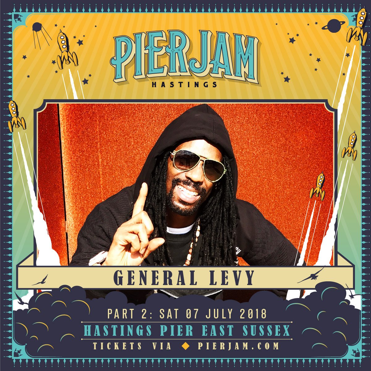 'WICKED' 'WICKED' .. 'JUNGLIST MASSIVE'
<a href="/GeneralLevy/">General levy</a> comes to Hastings next Saturday!
Tix/info 👉 pierjam.com
