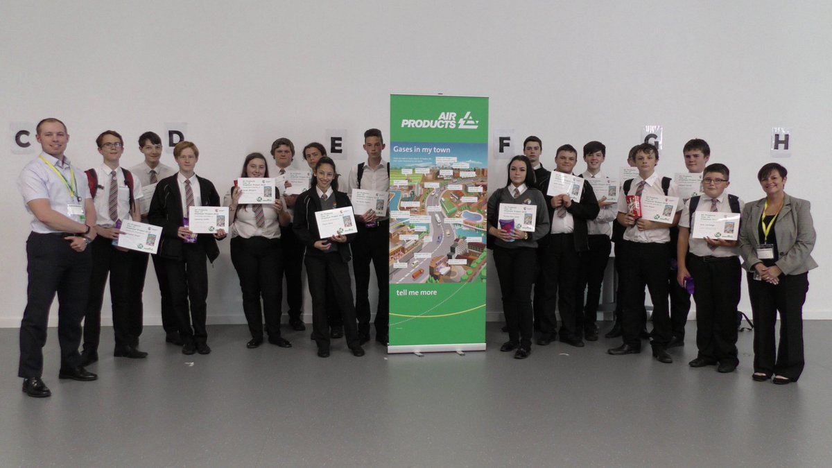 CreweUTC's tweet photo. A big thank you to @airproductsuki who came in today to present certificates to the year 10 groups that won in their employer project. Fantastic work from everyone! #CreateBuildGrow https://t.co/PO6BrjmyL2