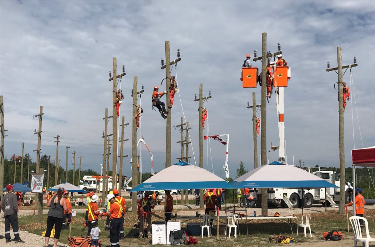 Conestoga Alumni On Twitter The Conestogaalumni Team Volunteered At The Hydroone 2018 Lines Rodeo Watching Some Of Our Powerline Technician Grads Compete As Apprentices Congrats To All Who Competed And A Special