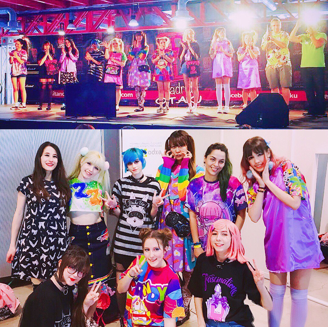 keepitsecret's tweet photo. @galaxxxy_Japan @ListenFlavor
💖💜💙💚💛🧡❤️💖
✨🌈A big thank you to everyone who attended our #JapaneseFashionShow @madridotaku ！！💗🇪🇸💗✨
💫☁️＆ an extra special thanks to all of our super kawaii models for participating 🤩❣️☀️

#madridotaku #galaxxxy #listenflavor https://t.co/AApy0h5X3r