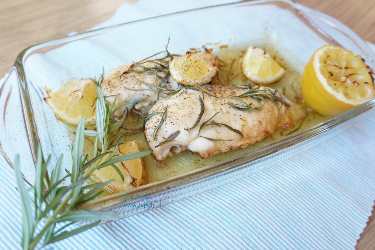 Nu online! Kip met Citroen en Rozemarijn: bijlon.nl #zomer