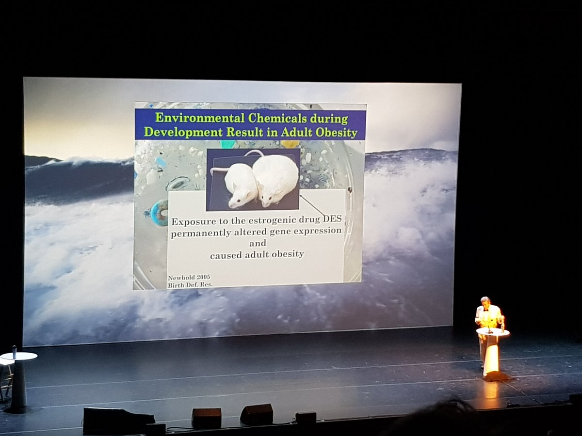 Captain Charles Moore speaking about the challenges and risks of marine plastics at the Volvo Ocean Summit in The Hague today #Cleanseas