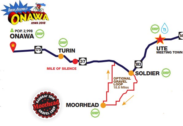 RAGBRAI_IOWA's tweet photo. The #RAGBRAI XLVI Daily Maps are now available! https://t.co/pPSYjcEfyq https://t.co/6IOIqXkwt4