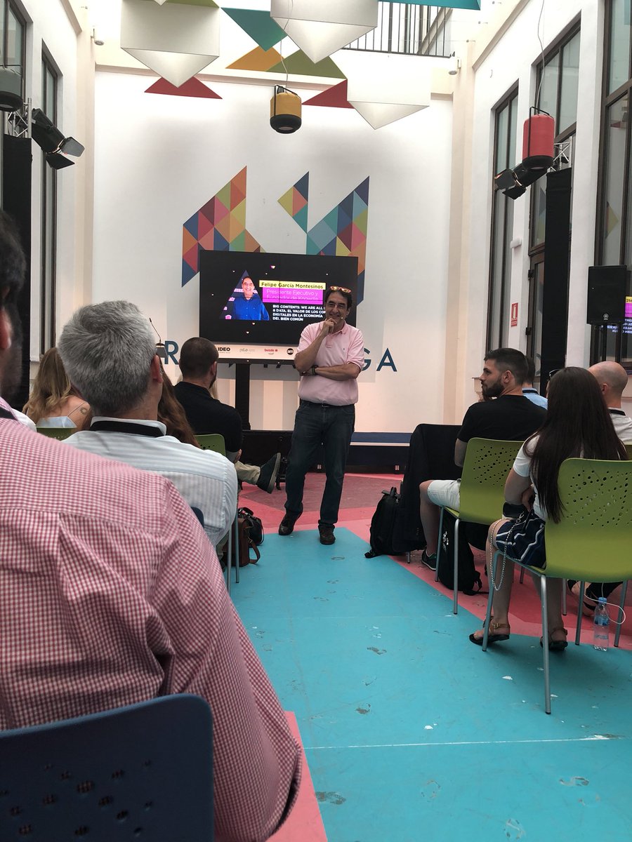 Segunda ponencia de #NVMalaga18 con nuestro VideoNinja Felipe García Montesinos de <a href="/knowdler/">Knowdler (Knowdle)</a> hablando de Big Contents: El valor de los contenidos digitales en la economía del bien común <a href="/buaala/">Buaala</a>