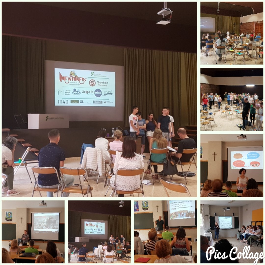 teresianaspampl's tweet photo. Jornada de buenas prácticas: broche de oro para cerrar un curso lleno de proyectos, innovación, cooperación  y muchas ganas de aprender. ¡Brindamos por ello! https://t.co/jaTsygN7xj