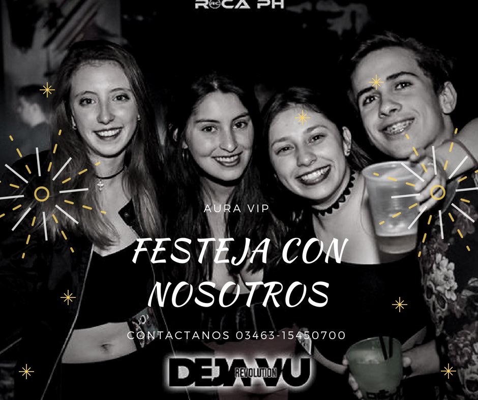 DejavuDiscotheq's tweet photo. #TODOESMOTIVOPARAFESTEJAR
✍🏻Escribinos y te pasamos las Propuestas que tenemos para vos!!! #auravip 
LA|NOCHE|SOS|VOS
#fanaticosdelsabado https://t.co/s5bEczf02z
