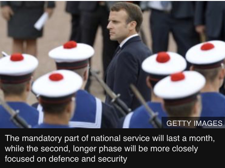 It appears that Macron’s defence strategy relies mainly on Mr Kiplings Cherry Bakewells