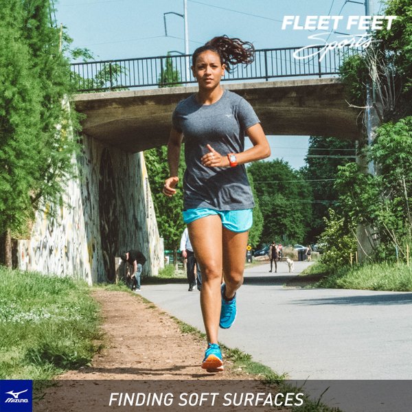 Runner Problem #820: trying to find soft surfaces, or just anything that's easier on the knees. #runnerproblems #runwithmizuno #mizunorunning