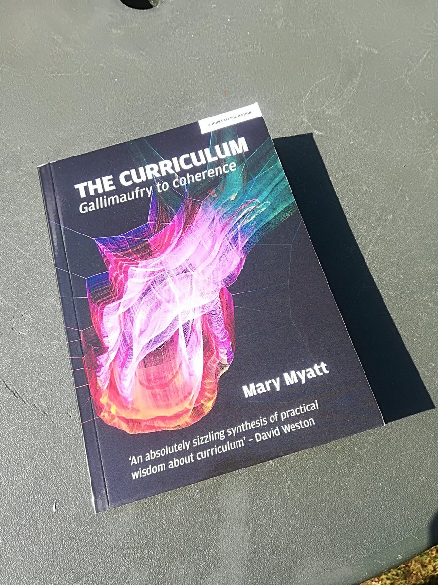 food_sm's tweet image. Looking forward to reading 📖 this &apos;The Curriculum&apos; by Mary Myatt to help with revamping the current KS3 curriculum. #marymyatt #thecurriculum #curriculumcontent #curriculumoverhaul #subjectcommentaries