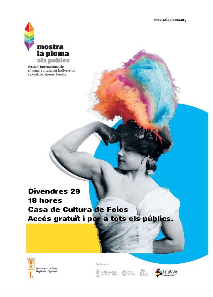 _AlexMico's tweet photo. 🌈Demà de vesprada a la Casa de Cultura de Foios, viurem la cloenda de la Setmana pels Drets #LGTBI amb el Festival de curtmetratges Mostra la Ploma als Pobles, de la ma del col.lectiu @lambdavalencia
#TransformemFoios https://t.co/yRqlxayFAc