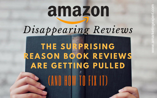 SmartAuthors's tweet photo. Amazon’s Disappearing Reviews: The Surprising Reason Why Book Reviews are Getting Pulled (and how to fix it) via @Bookgal https://t.co/kWAzZoT77j #indieauthors https://t.co/IJOCMajDnG