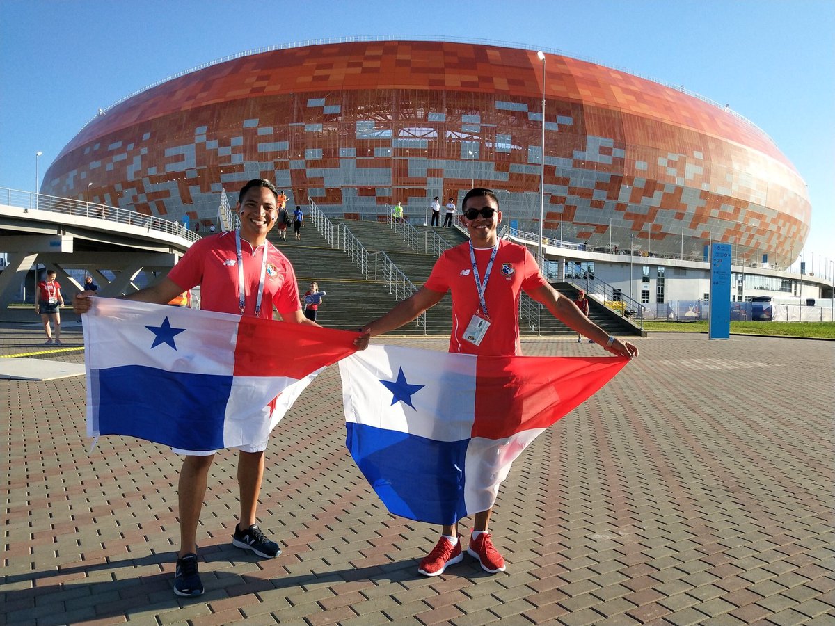 #Rusia2018 🔴⚪️🔵¡La afición panameña presente en el Mordovia Arena!🔴⚪️🔵

📲💻Listos con la información del #PANTUN a través del Blog En VIVO, disponible en varios idiomas:

es.fifa.com/worldcup/match…